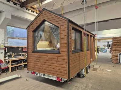 Malý dům pro celoroční bydlení - finské Tiny house domy Omatakka - 2322881 - 