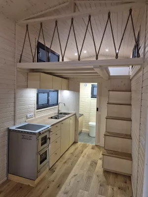 Tiny House Espoo 2 lofts Omatakka