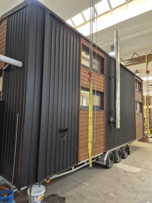 Tiny House Espoo 2 lofts Omatakka
