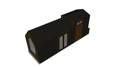 Tiny House Helsinki loft I Omatakka