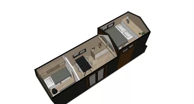 Tiny House Helsinki loft I