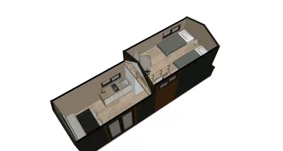 Tiny House Helsinki loft II