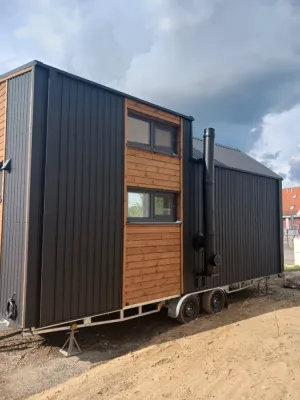 Tiny House Laponia loft Omatakka