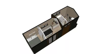 Tiny House TURKU loft Omatakka